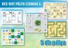 Bee-Bot 5 darabos gyakorlópálya csomag 3 .