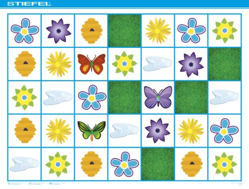 Bee-Bot 5 darabos gyakorlópálya csomag 3 .