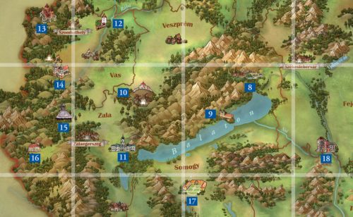 Bee-Bot gyakorlópálya, "Fedezd fel Magyarországot!" + kártyacsomag