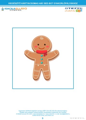 Bee-Bot gyakorlópálya, ABC nyomtatott kisbetűs