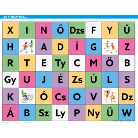 Bee-Bot gyakorlópálya, ABC nyomtatott nagybetűs