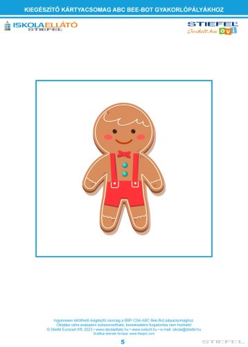 Bee-Bot gyakorlópálya, ABC nyomtatott nagybetűs