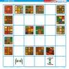 Bee-Bot Practice mat, Easter adventure (4 people)