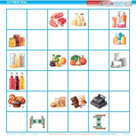 Bee-Bot Gyakorlópálya, Bevásárlás a szupermarketben 2.