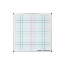   Stiefel fehértábla négyzetrácsos vonalazással 100x100 cm