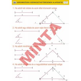 Háromszögek szerkeszthetőségének alapesetei