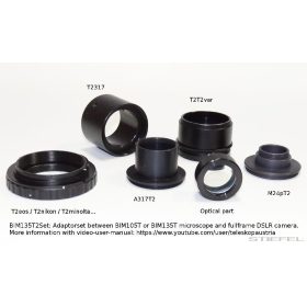   Lacerta Fotoadapter-szett BIM105T/BIM135T Full-frame DSLR kamerához