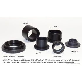   Lacerta Fotoadapter-szett BIM105T/BIM135T Full-frame DSLR kamerához