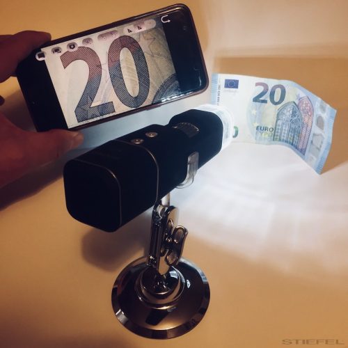 MicroQ 2 MP Digitális anyagvizsgálati mikroszkóp Wi-Fi-vel, 10-250x