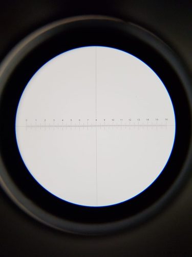 BTC WF10x mikroszkóp okulár mikrométer szállemezzel, 23.2 mm