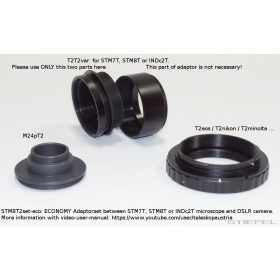   Lacerta Fotoadapter-szett STM7T/STM8T/INDc2T fototubusról DSRL kamerára (eco)