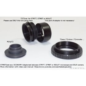   Lacerta Fotoadapter-szett STM7T/STM8T/INDc2T fototubusról DSRL kamerára (eco)