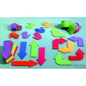 Jelzőszimbólumok, terembe (12 db kéz egy szettben)