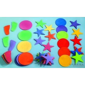 Jelzőszimbólumok, terembe (6 db korong egy szettben)