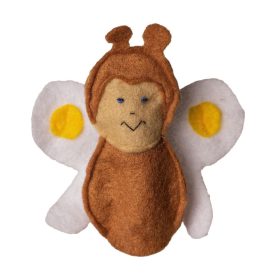 Fehér pillangó ujjbáb