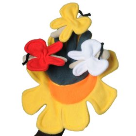 Három pillangó ötujjas báb