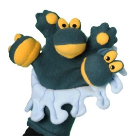 Békák hada ötujjas báb