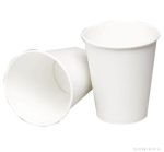 Papír pohár, 2,4 dl, fehér 50db/cs