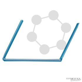 Üvegcső 2 szög, 200 x 200 mm x 90°