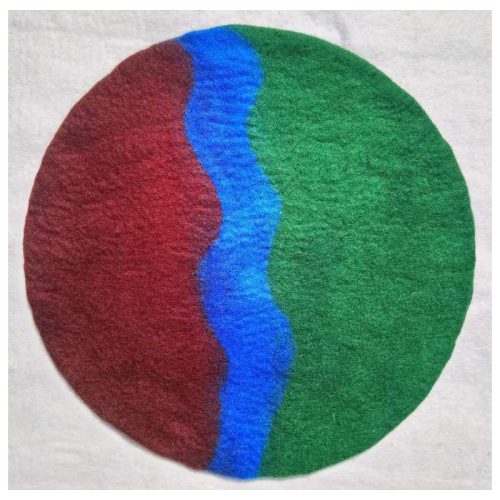 Filc Tájkép Szőnyeg készlet