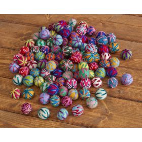 Mintás Filcgolyók (100 db)  