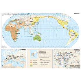   Az emberiség az őskorban (140 x 100 cm) iskolai történelmi falitérkép