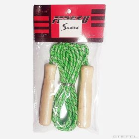  Ugrálókötél, fonatolt, 300 cm, 5mm - Zöld