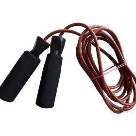 Ugrálókötél, bőrből, csapágyazott, 280 cm