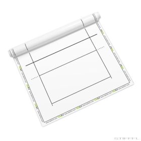 Taktikai tekercs, röplabdajátékhoz (80x66 cm)