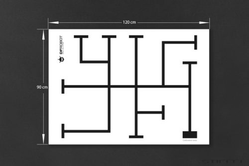 micro:Maqueen vonalkövető pálya