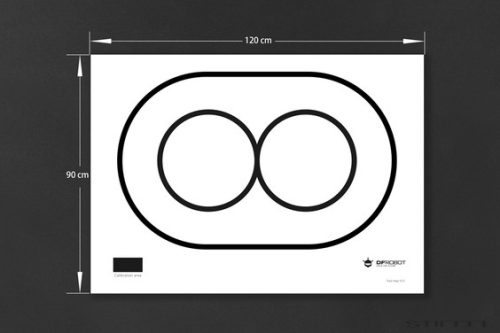 micro:Maqueen vonalkövető pálya