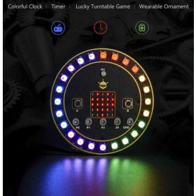 micro:Kerek RGB LED bővítőlap