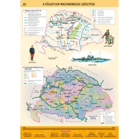   A független Magyarország születése, iskolai történelmi oktatótabló
