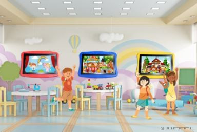 eFun Pad Óvodai interaktív játéktábla 32"