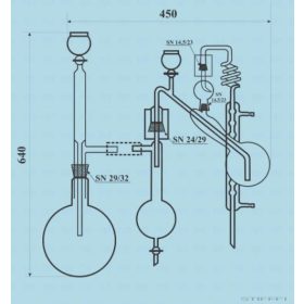 Wagner-készülék nitrogén meghatározásához