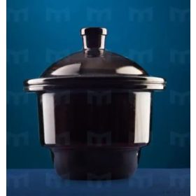   Exszikkátor, porcelán betéttel, barna, többféle méretben