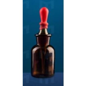 Pipettás üveg, barna, többféle méretben
