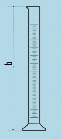 Mérőhenger, mércés, 500 ml