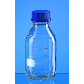   Reagens üveg, csavaros kupakkal, fehér, többféle méretben