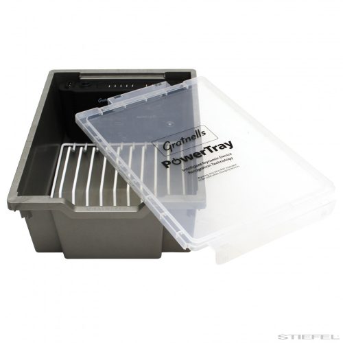 PowerTray Deep - Tablet töltő fiók, mély, 10 db tablethez