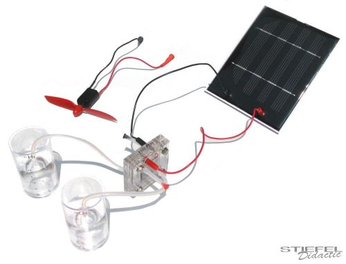 Napelem-hidrogén energiacella, oktatócsomag (Science Kit)