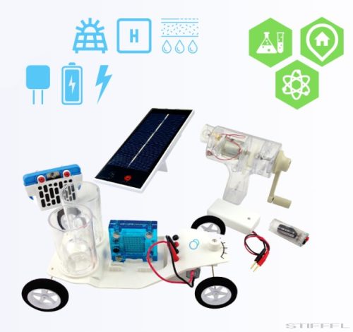 Többenergiás kisautó oktatócsomag (Science Kit)