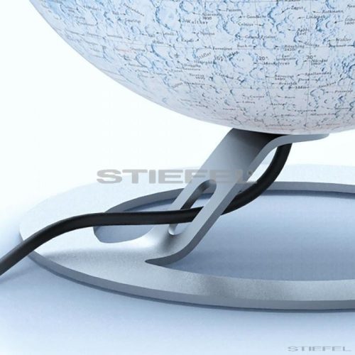 HOLD Gömb - 30cm, fémtalpas, világító