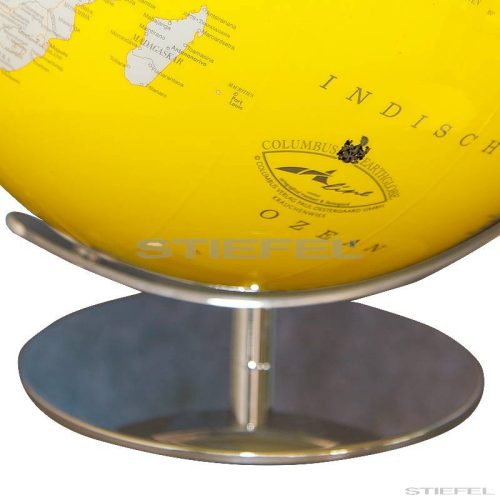 Artline Yellow Swarovski földgömb Ø 34