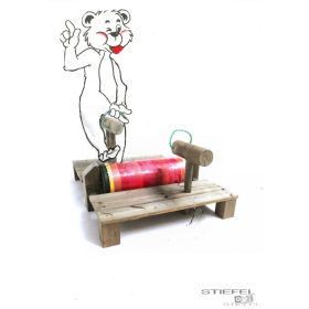 RUZZA zenélő mókuskerék henger