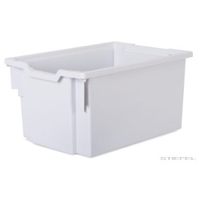 Extra mély F25 tárolódoboz, világosszürke