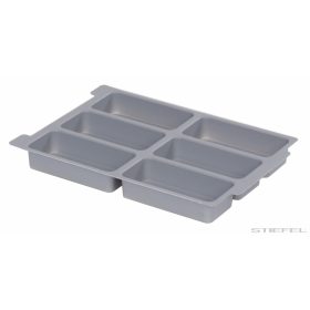   F1 fiókba illeszthető 6 részes tároló betét (5 db/csomag)