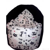 Babzsák tini, mintás