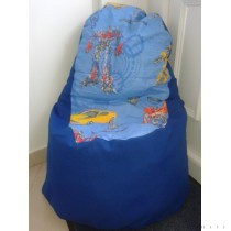 Babzsák gyerekeknek, mintás fotel fazon