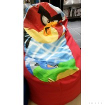 Babzsák gyerekeknek, mintás fotel fazon